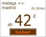 madrid-malaga ab 42 euro